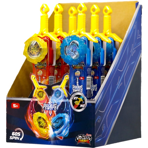 Фото - Дзиґа Infinity Nado VII Pocket Sword Fiery Blast Wheel (EU664012)